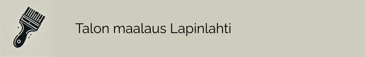 Talon maalaus Lapinlahti